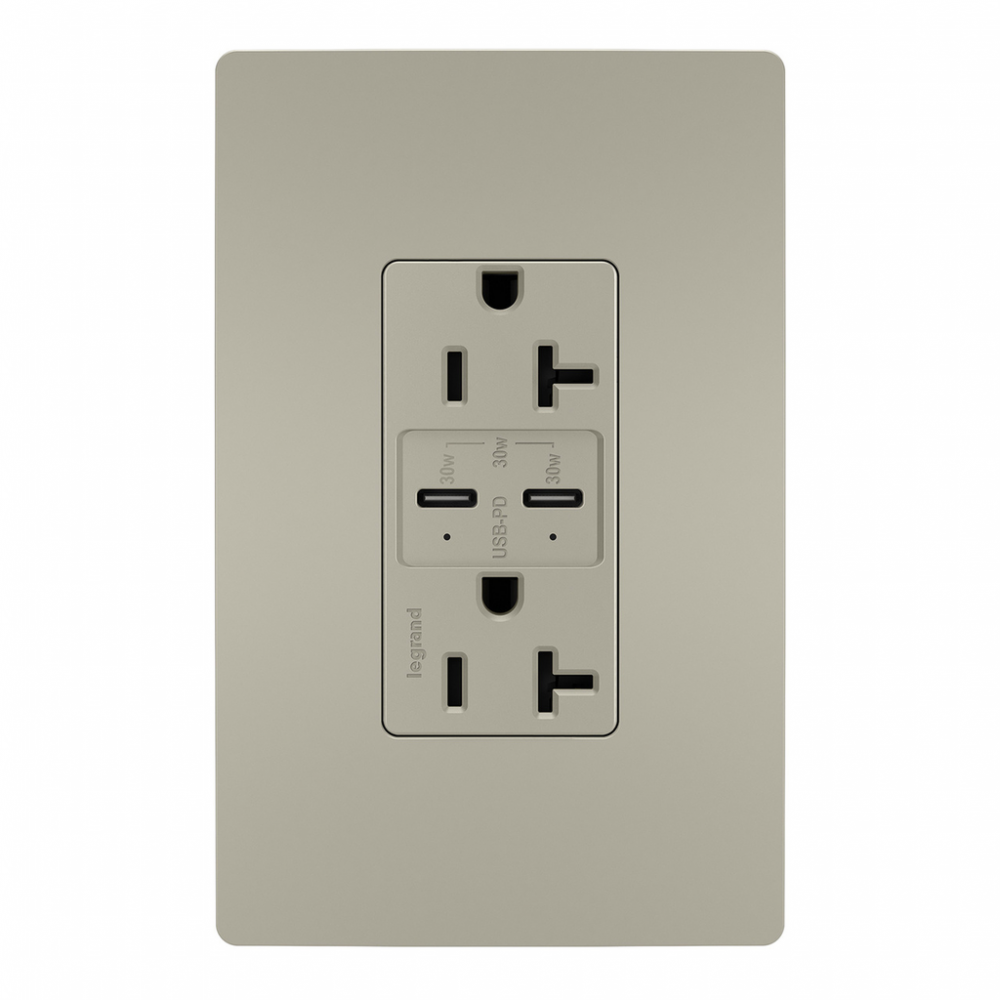 RAD 30W PWR DELIVERY USB + DUP 20A NI