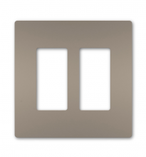 Legrand Radiant CA RWP262NI - Screwless WP Plastic NICKEL 2G