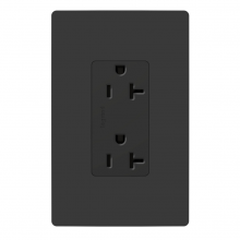 Legrand Radiant CA 885TR20SBK - radiant? 20A 125V Tamper-Resistant Outlet, Black
