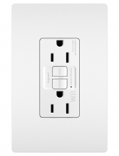 Legrand Radiant CA 1597TRWRW100 - radiant? Tamper-Resistant Weather-Resistant 15A Duplex Self-Test GFCI Receptacles with SafeLock?
