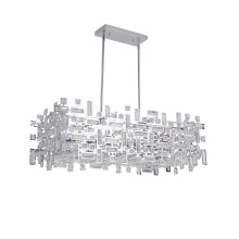 Avista Lighting Inc A3359-7 - Avista Kingsley Linear Chandelier Chrome