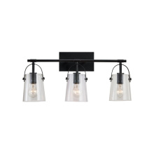 Avista Lighting Inc A4313BK - Avista Arden Vanity Wall Light 3-Light Black