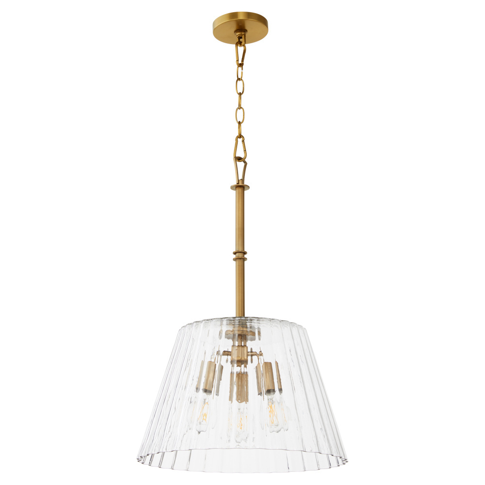 LAWTON 16" PENDANT - BRUSHED BRASS