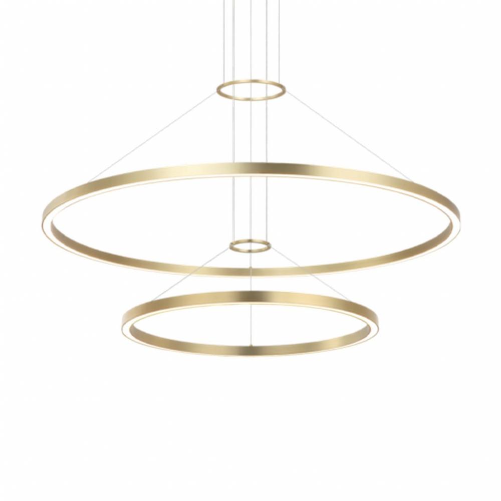 O'Hara Brushed Gold Chandelier