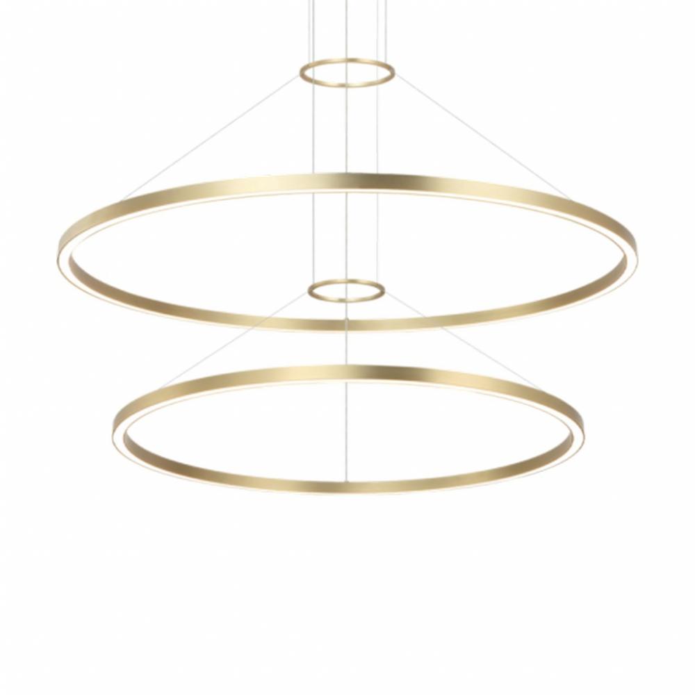 O'Hara Brushed Gold Chandelier