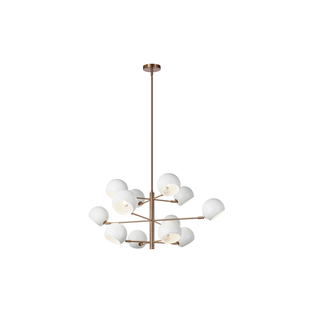 Orb Matte White Pendant