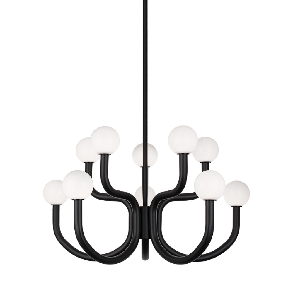 Joelle Matte Black Pendant