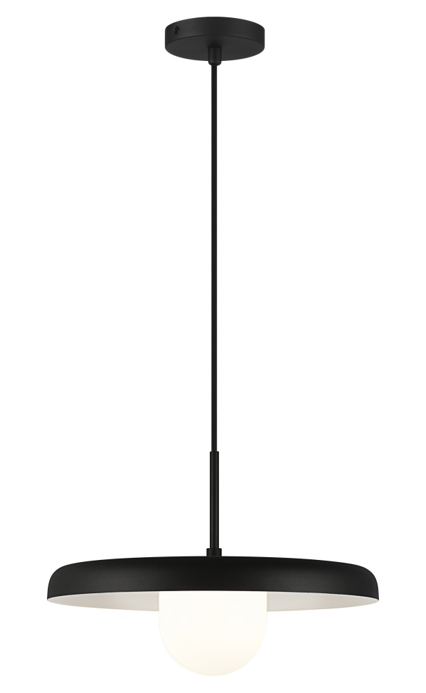 Creston Matte Black Pendant