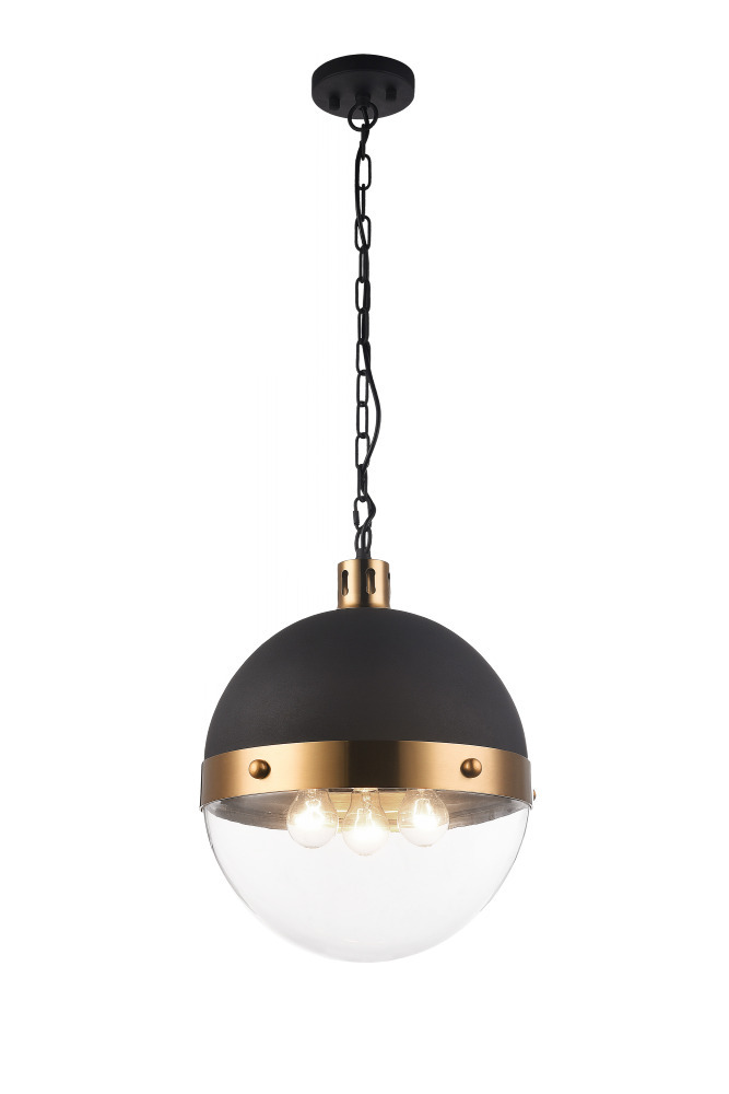 Torino Aged Gold Brass Pendant