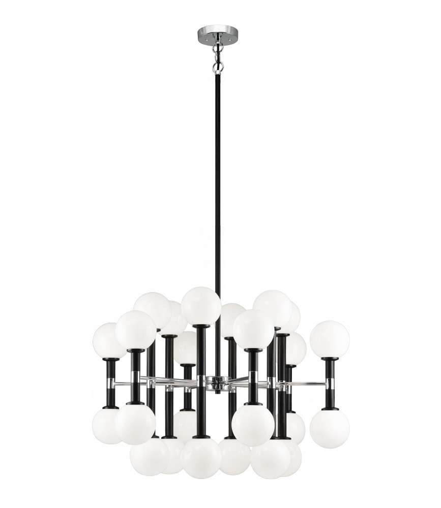 Stellar Black Chandelier
