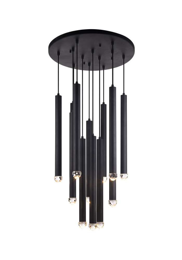 Reign Matte Black Pendant