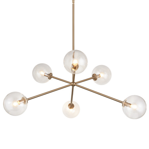 Novo Aged Gold Brass Pendant