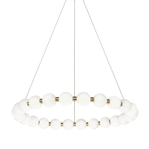 Oni Oxidized Gold Chandelier