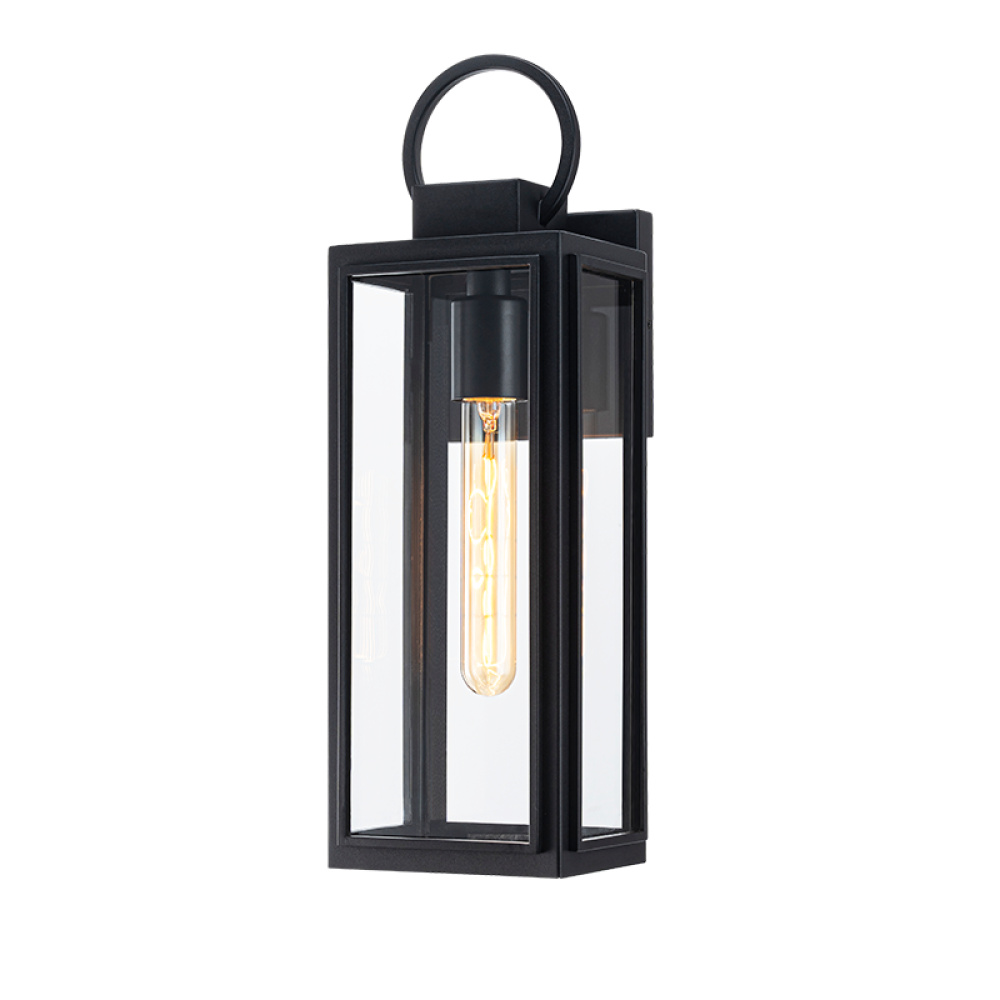 Crosby Matte Black Outdoor Lighting