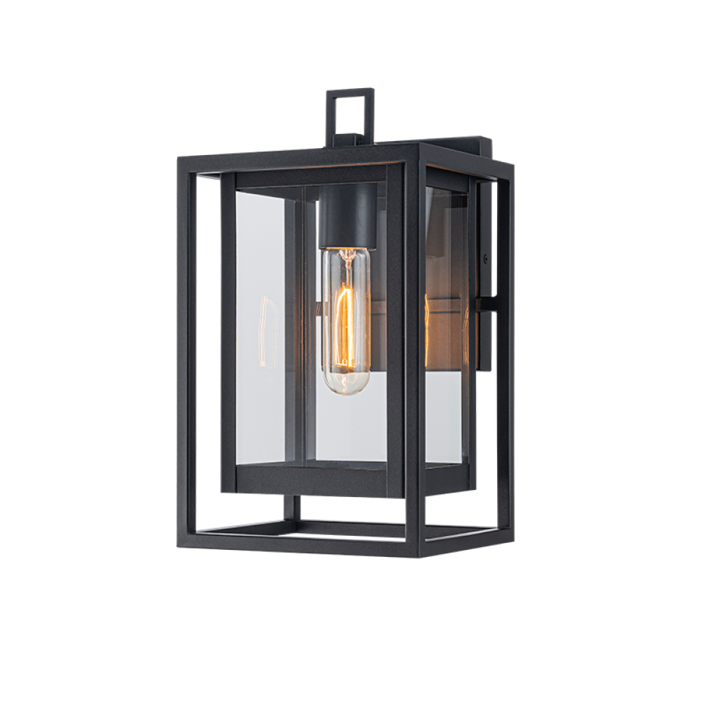 Stratford Matte Black Outdoor Lighting