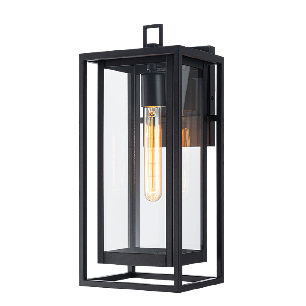 Stratford Matte Black Outdoor Lighting