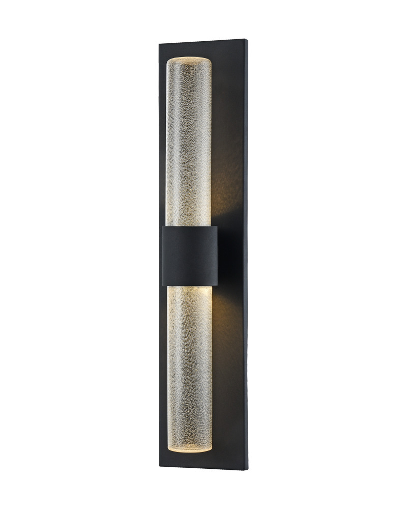 Likwid Matte Black Wall Sconce