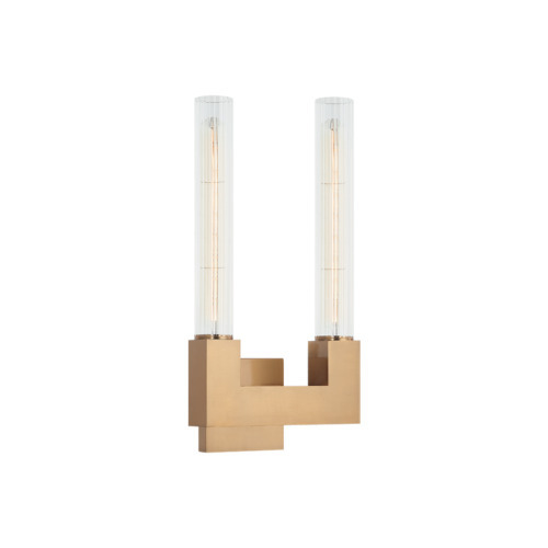 Odelle Aged Gold Brass Wall Sconce