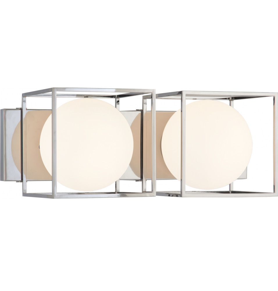 Squircle Chrome Wall Sconce