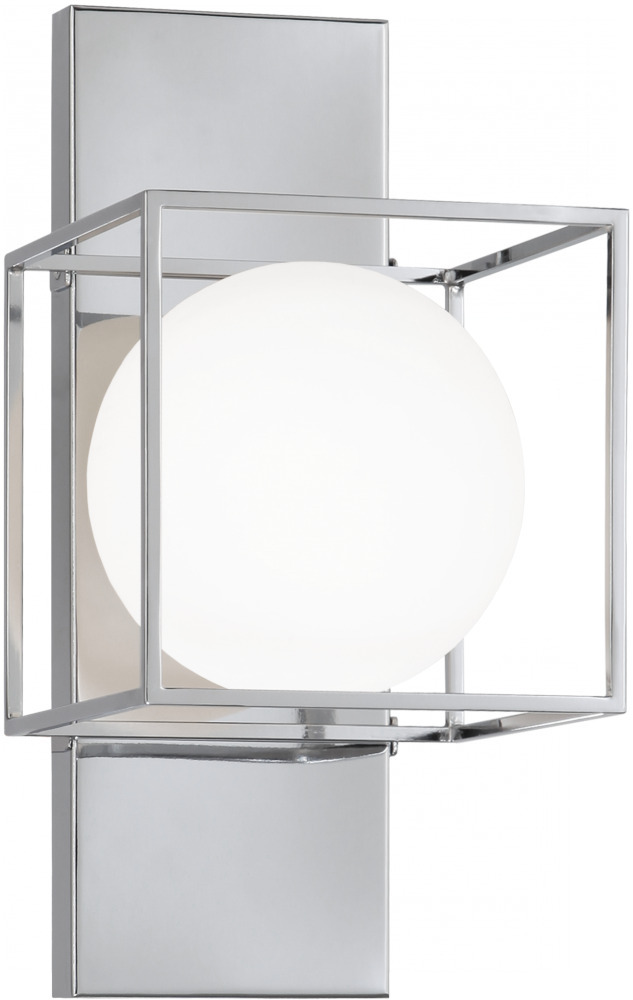 Squircle Chrome Wall Sconce