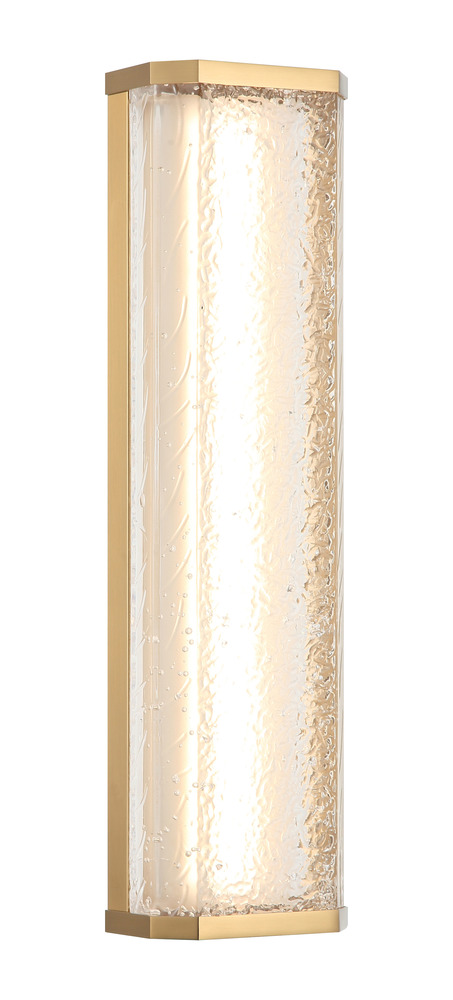 Aislynn Aged Gold Brass Wall Sconce