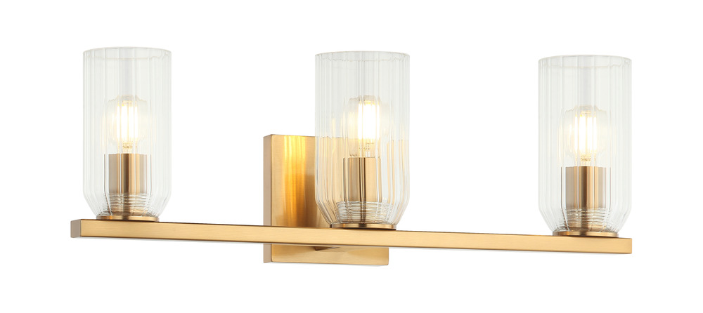 Westlock Aged Gold Brass Wall Sconce