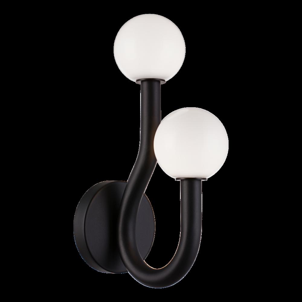 Joelle Matte Black Wall Sconce