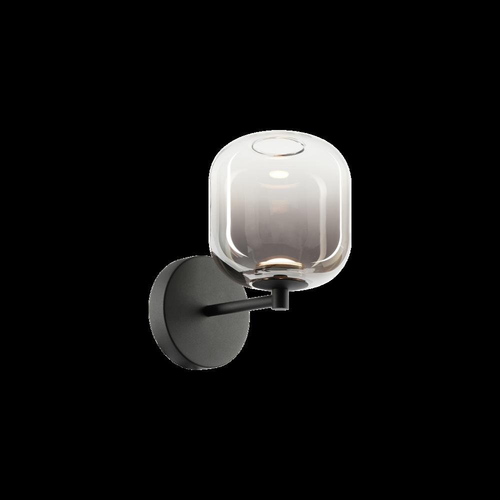 Refrax Matte Black Wall Sconce