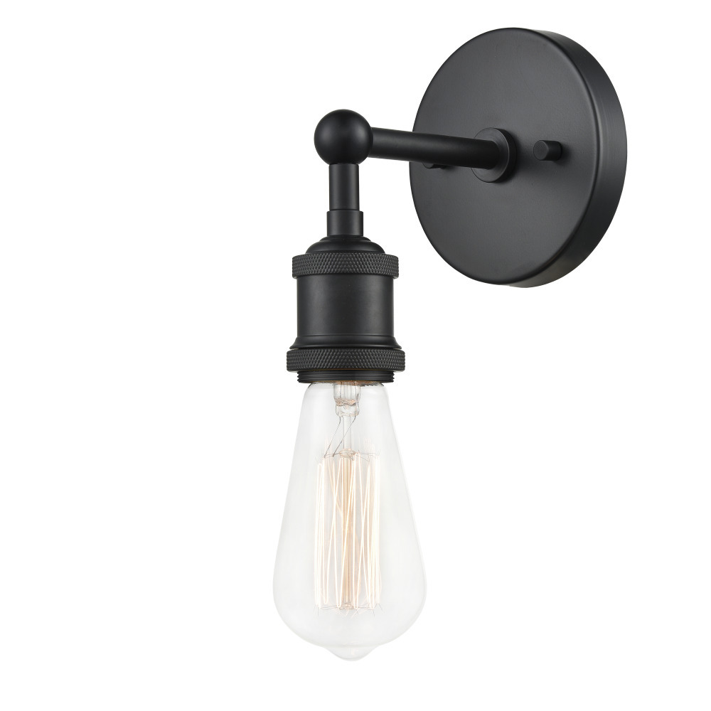 Bulstrode's Workshop Black Wall Sconce