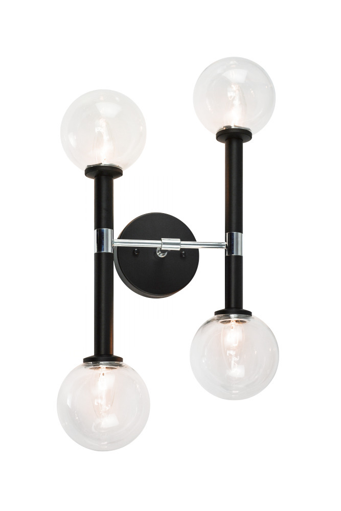 Stellar Black Wall Sconce