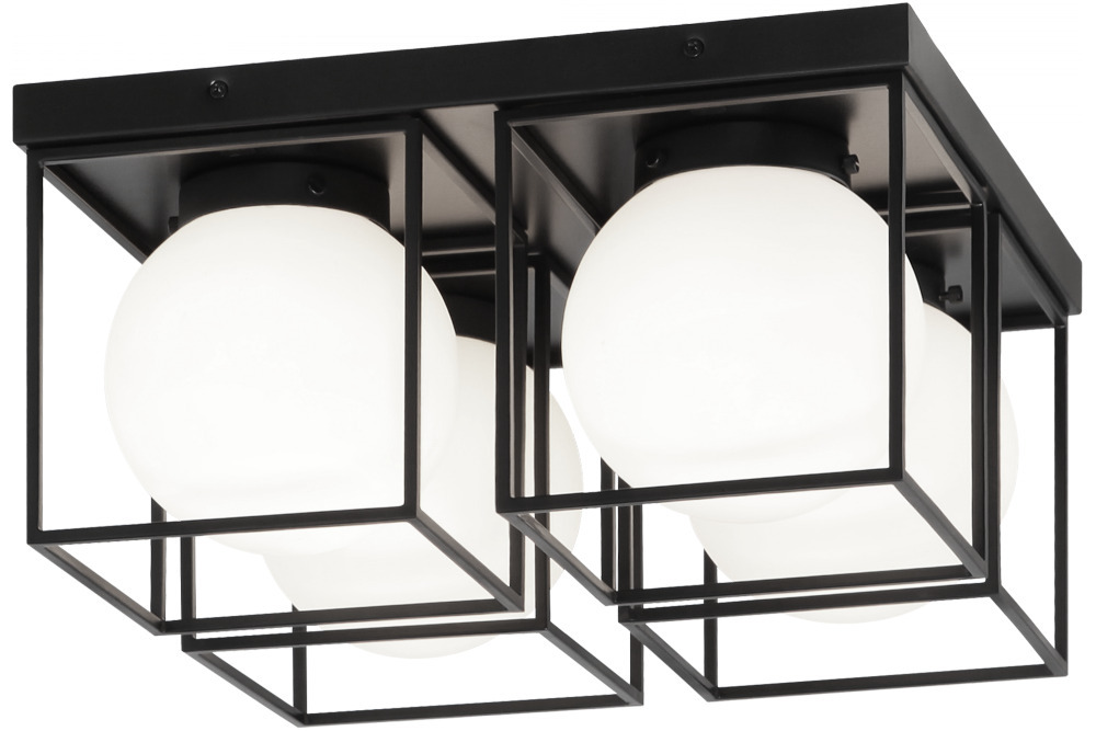 Squircle Black Ceiling Mount