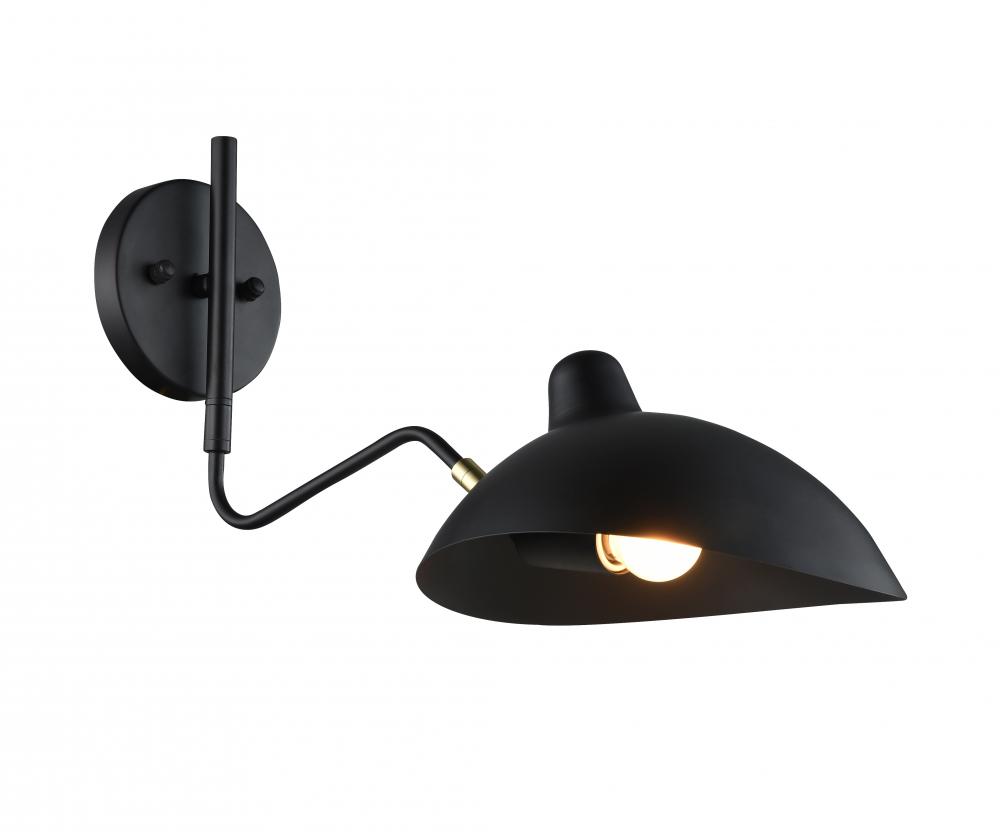 Droid Bronze and Brushed Gold Wall Sconce