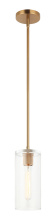 Matteo Lighting C32501AG - Lincoln Aged Gold Brass Pendant