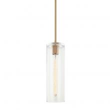 Matteo Lighting C32511AG - Lincoln Aged Gold Brass Pendant