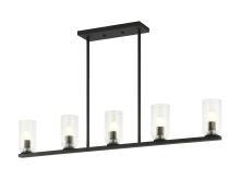 Matteo Lighting C34005MB - Westlock Matte Black Pendant
