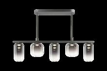 Matteo Lighting C37405MBSM - Refrax Matte Black Pendant