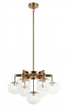 Matteo Lighting C38107AG - Bulbus Aged Gold Brass Pendant