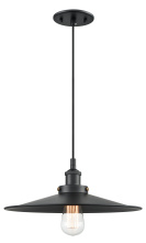 Matteo Lighting C46113BKBK - Bulstrode's Workshop Black Pendant