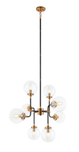 Matteo Lighting C58208AGCL - Particles Aged Gold Brass Pendant