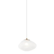 Matteo Lighting C60201AG - Melo Aged Gold Brass Pendant