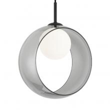 Matteo Lighting C60611BKSM - Delcia Black Pendant