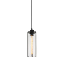 Matteo Lighting C62201BK - Bayou Black Pendant