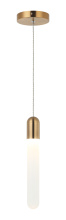 Matteo Lighting C65801AG - Aydin Aged Gold Brass Pendant