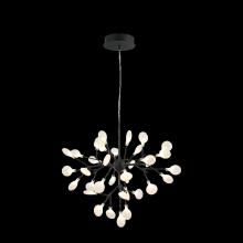 Matteo Lighting C69830MB - Hydragea Bloom Matte Black Pendant