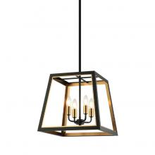 Matteo Lighting C72104MBAG - Rosalie Matte Black Pendant