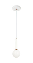 Matteo Lighting C75301AGOP - Stellar Aged Gold Brass Pendant