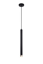 Matteo Lighting C78301MB - Reign Matte Black Pendant