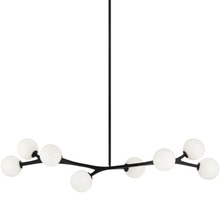 Matteo Lighting C81508BKOP - Rami Black Chandelier