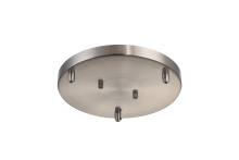 Matteo Lighting CP0103BN - Multi Ceiling Canopy (Line Voltage) Brushed Nickel Canopy