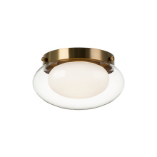 Matteo Lighting M15701AG - Caspian Aged Gold Brass Flush Mounts